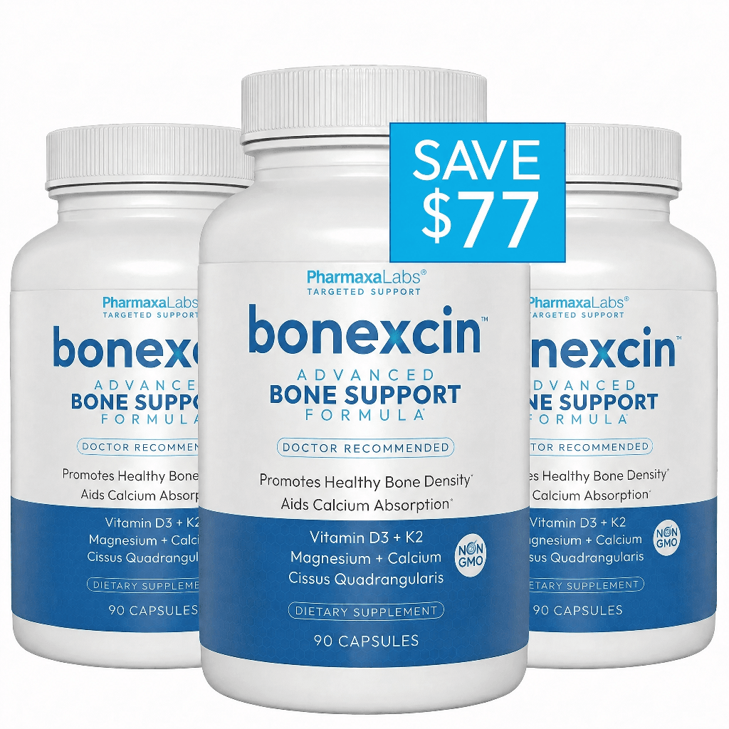 bonexcin 3 bottles save$77