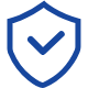 Shield black darkblue
